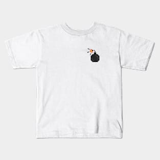 pixel bomb Kids T-Shirt
